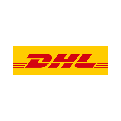 DHL logo - global courier and express mail services company