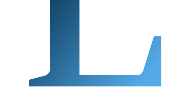 Artwork with a colour gradient showing a design element that may be difficult to reproduce in selected printing techniques